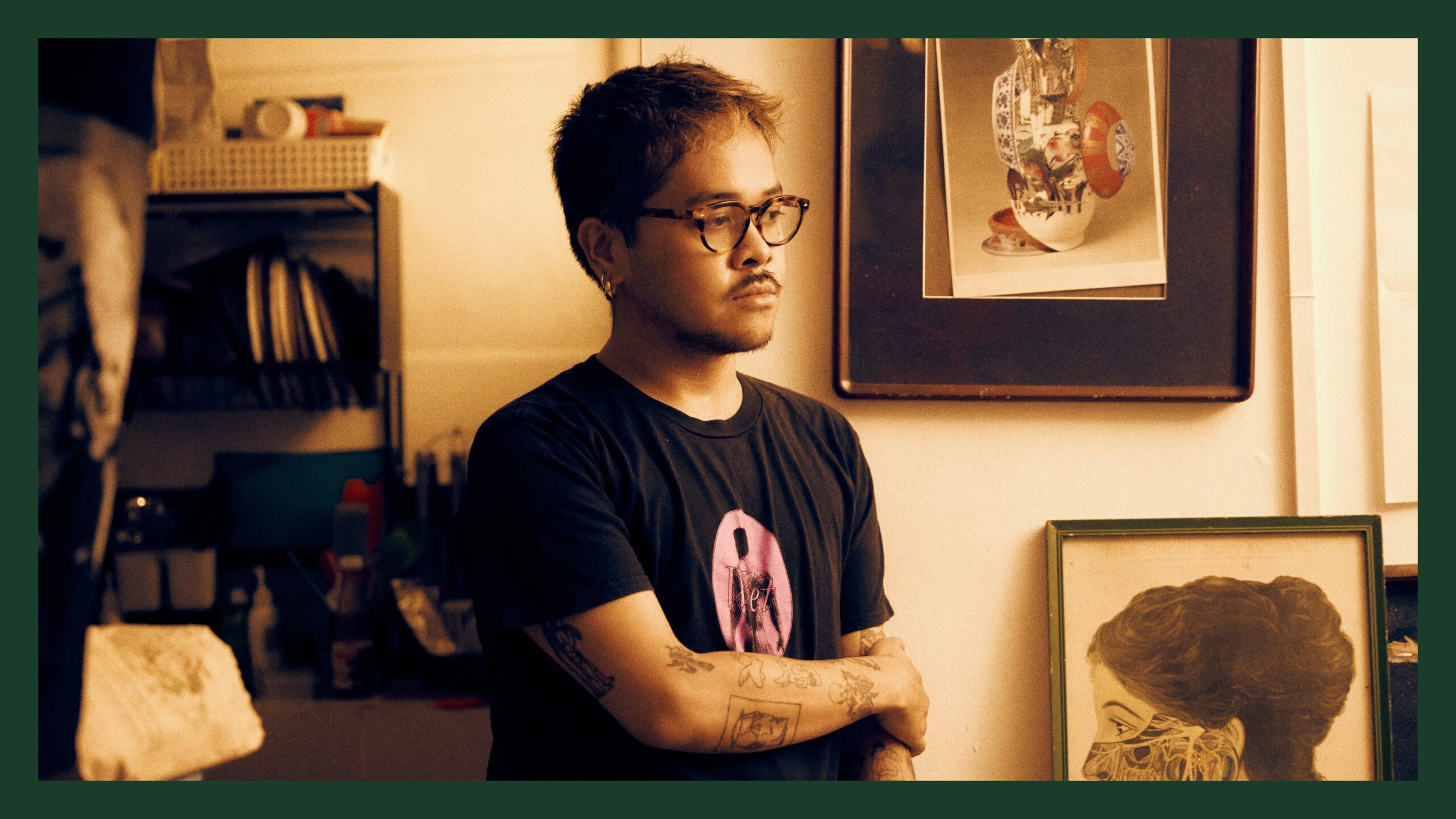 Ginoe Refracts Themself Across Images of their Friends